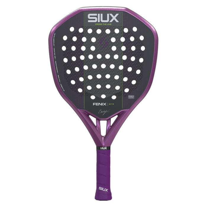 Raquette de padel Siux Fenix Pro Purple Leo Augsburger 2027