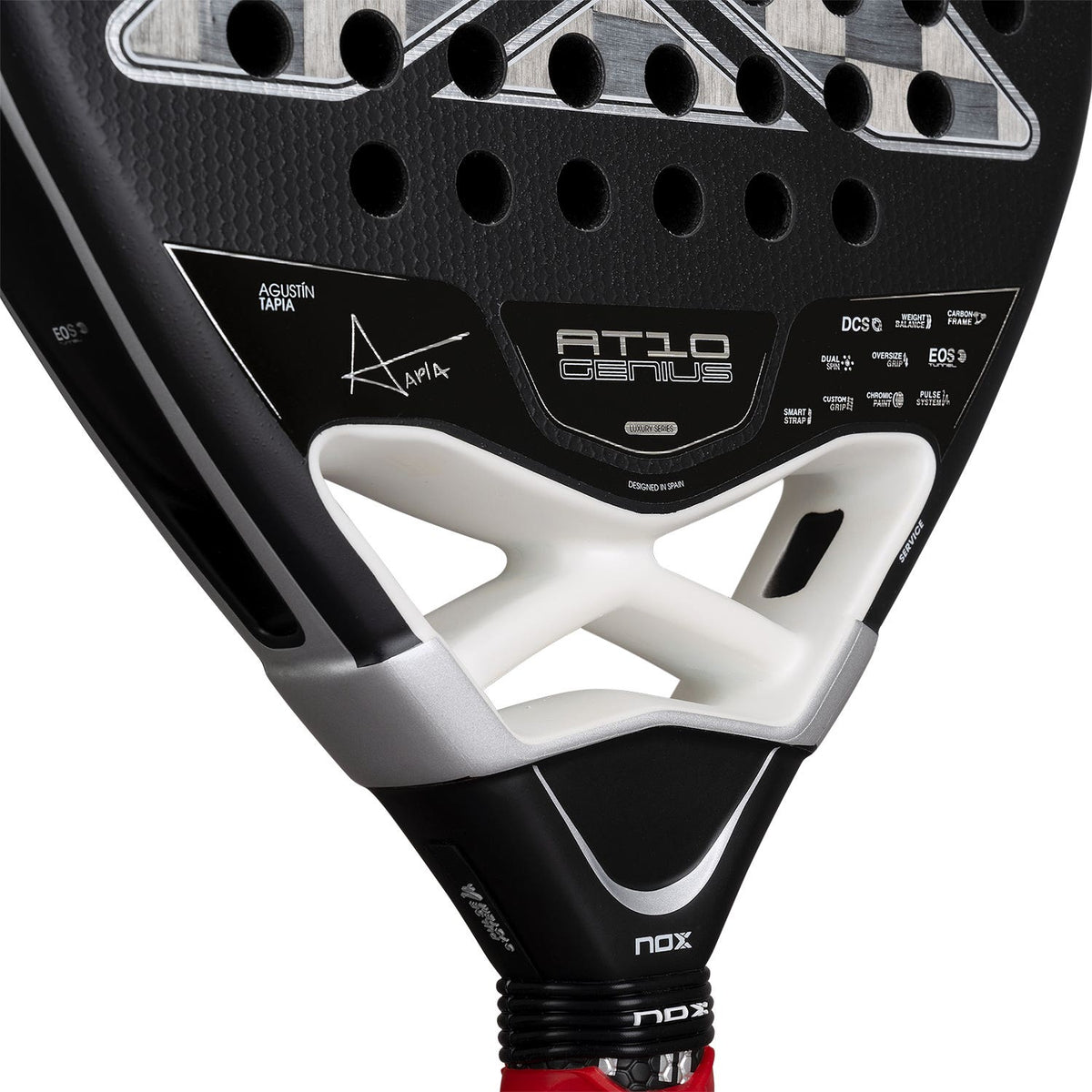 Raquette de padel Nox AT10 Genius Attack 18K Alum 2026 – vue 4