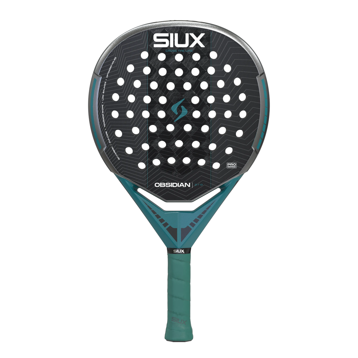 Raquette de padel Siux Obsidian Pro Silver 2027