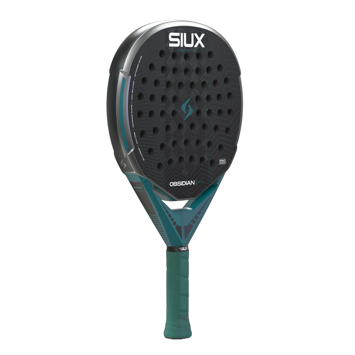 Siux Obsidian Pro Silver 2027 détail