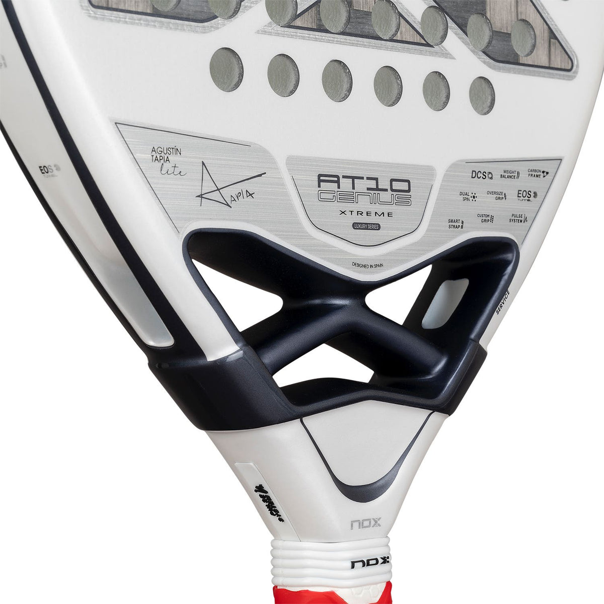Raquette de padel Nox AT10 Luxury Genius 12K Alum Xtrem Lite 2026 – vue 3