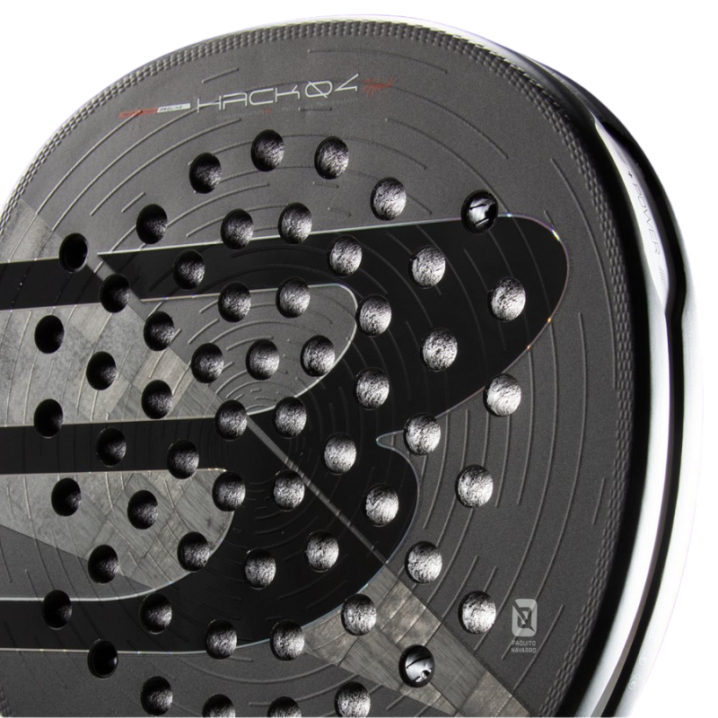 Raquette de padel Bullpadel Hack 04 Hybrid 2026 – vue 3