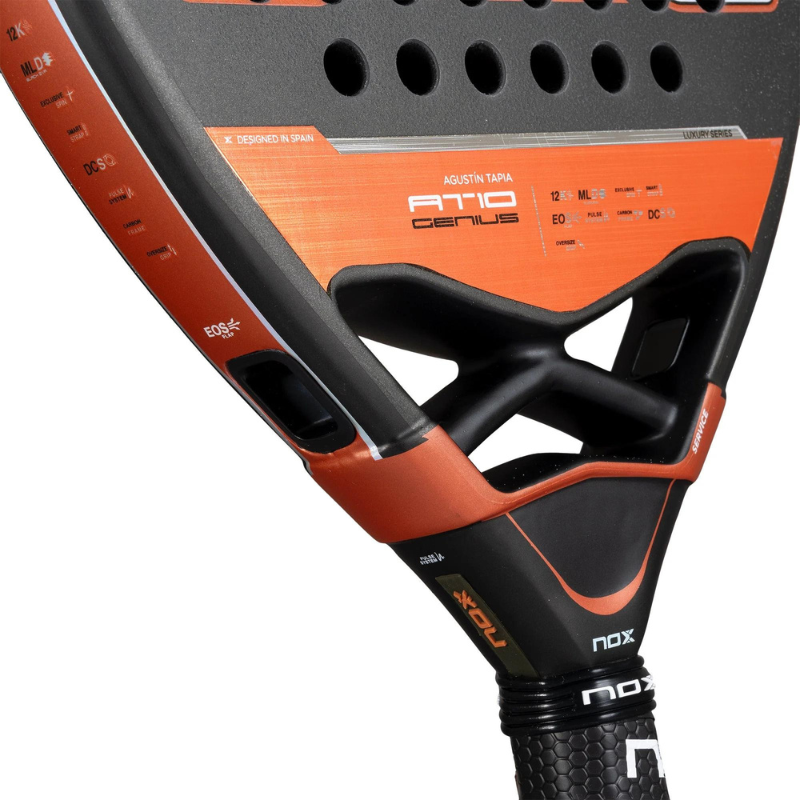 Raquette de padel Nox AT10 Genius Attack 12K 2025 – vue 4