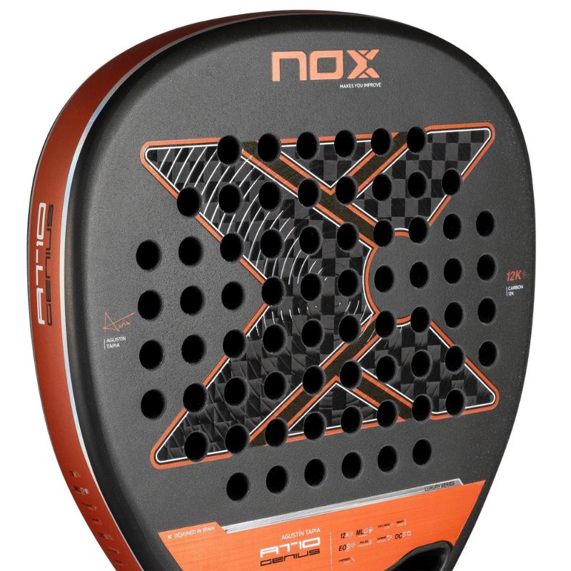 Raquette de padel Nox AT10 Genius Attack 12K 2025 – vue 3