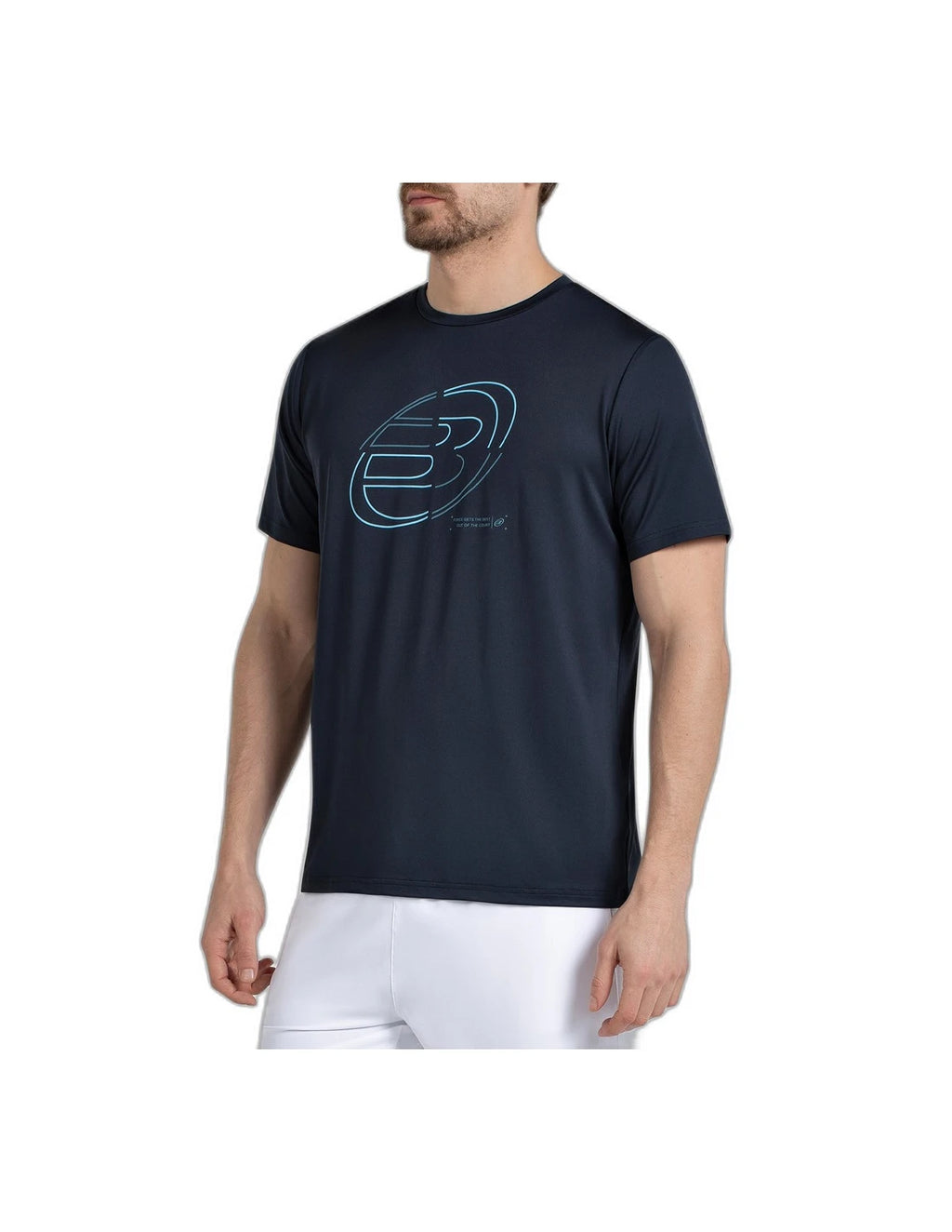 T-shirt de padel Bullpadel Cuno Bleu marine – vue 4