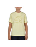 T-shirt de padel Bullpadel Cuno Junior Jaune