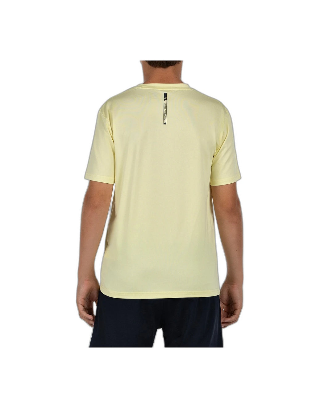 T-shirt de padel Bullpadel Cuno Junior Jaune – vue 3
