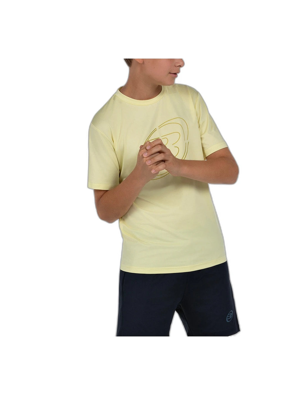 T-shirt de padel Bullpadel Cuno Junior Jaune – vue 4