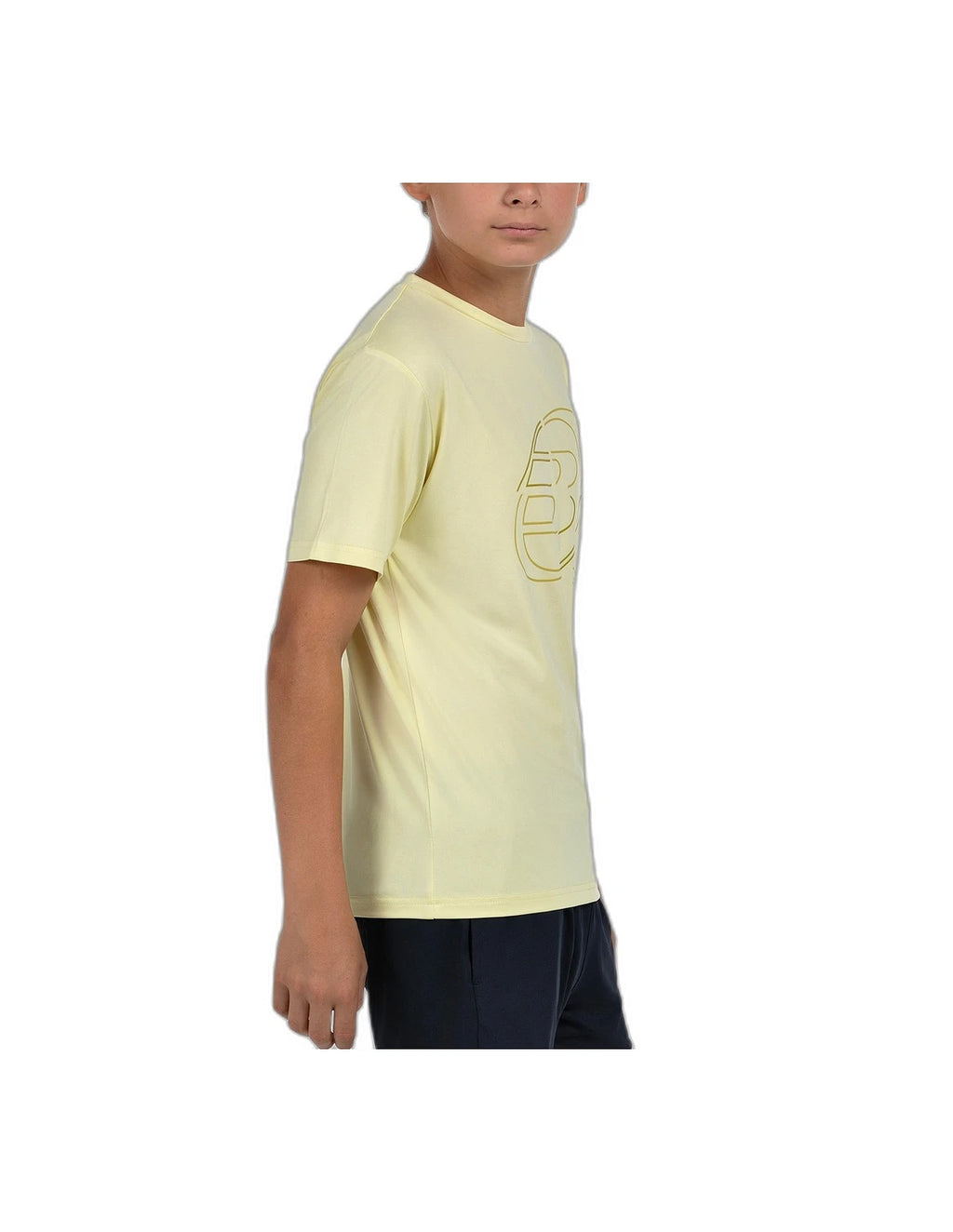 T-shirt de padel Bullpadel Cuno Junior Jaune – vue 5