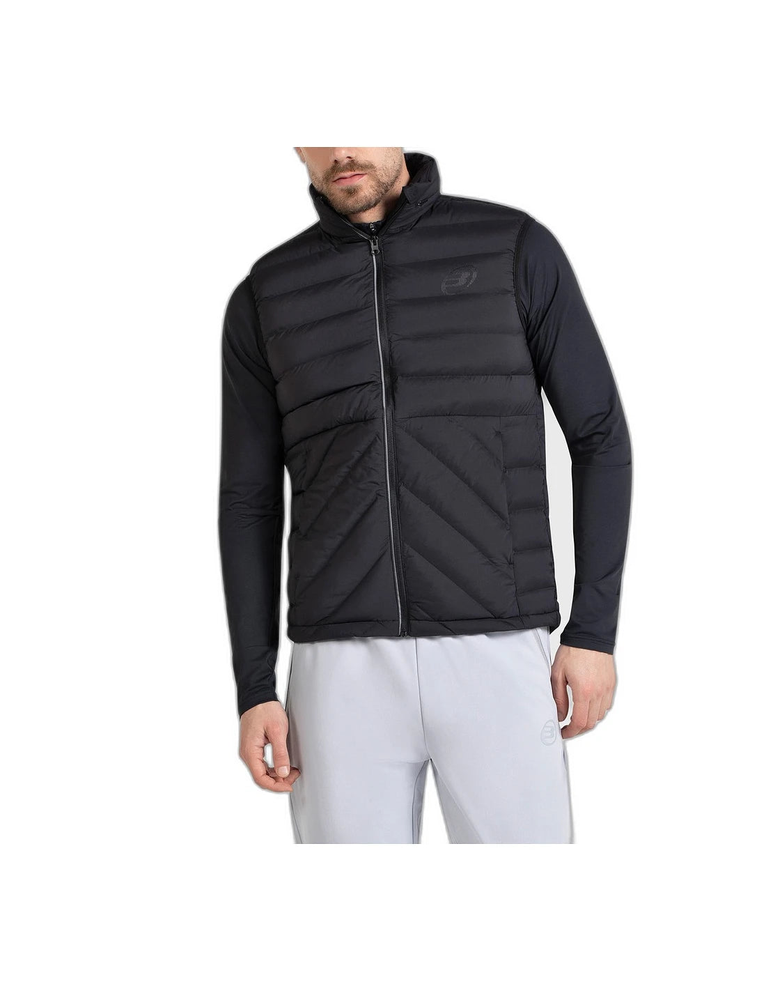 Doudoune sans manches de padel Bullpadel Euste Noir – vue 5