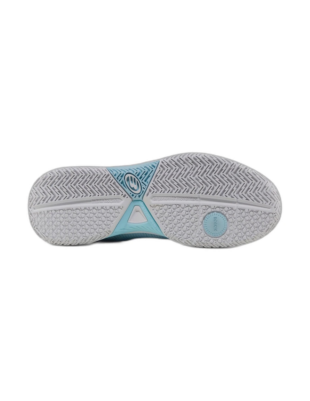 Chaussures de padel Bullpadel Performance Comfort 26I Alejandra Salazar Bleu ciel – vue 4