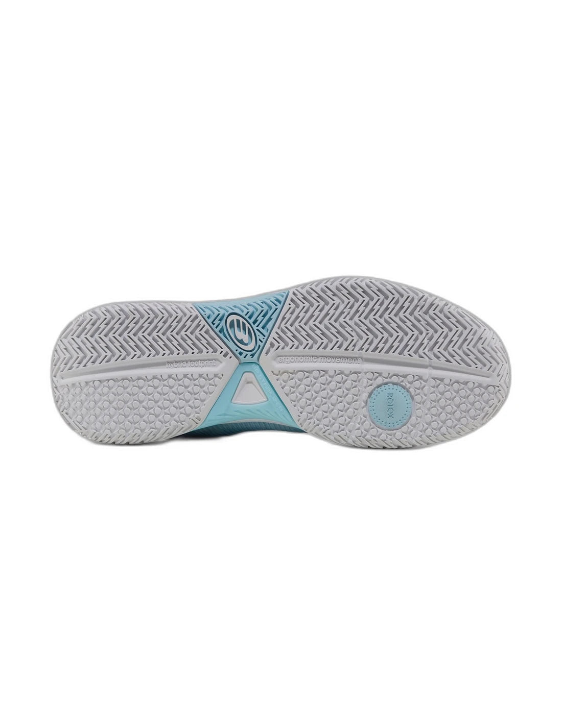 Chaussures de padel Bullpadel Performance Comfort 26I Alejandra Salazar Bleu ciel – vue 4