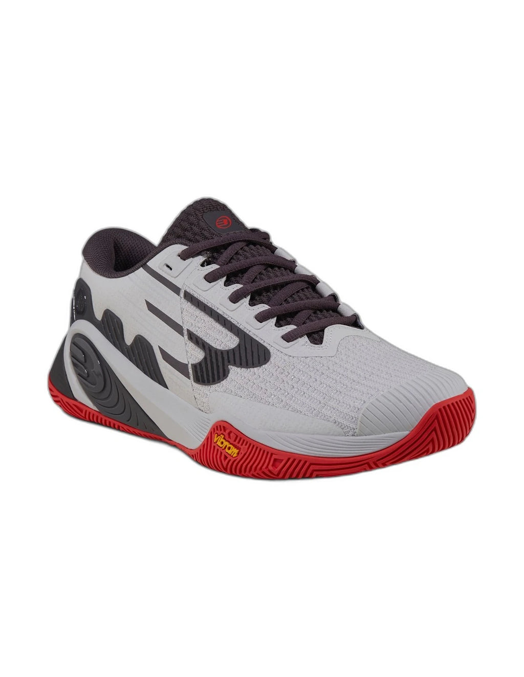 Chaussures de padel Bullpadel Vertex Vibram 26I Juan Tello Gris clair – vue 2
