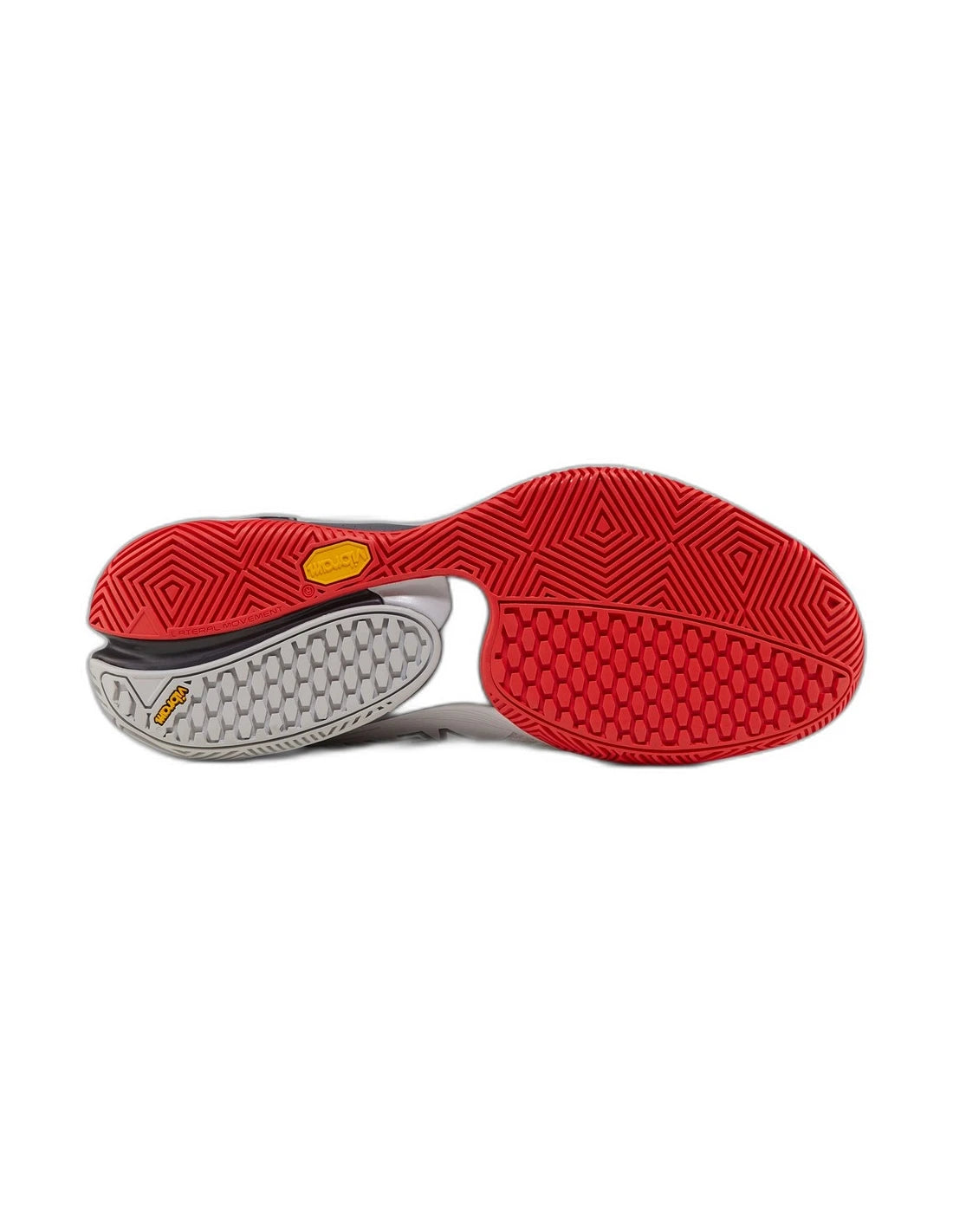 Chaussures de padel Bullpadel Vertex Vibram 26I Juan Tello Gris clair – vue 4