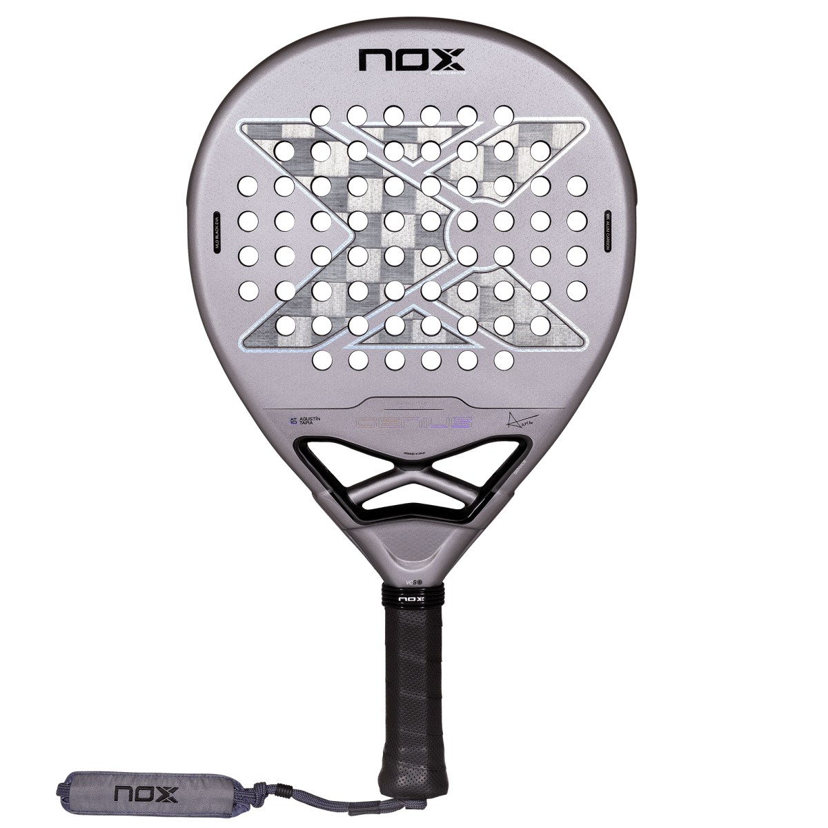 Raquette de padel Nox Genius 18K Alum by Agustín Tapia 2027