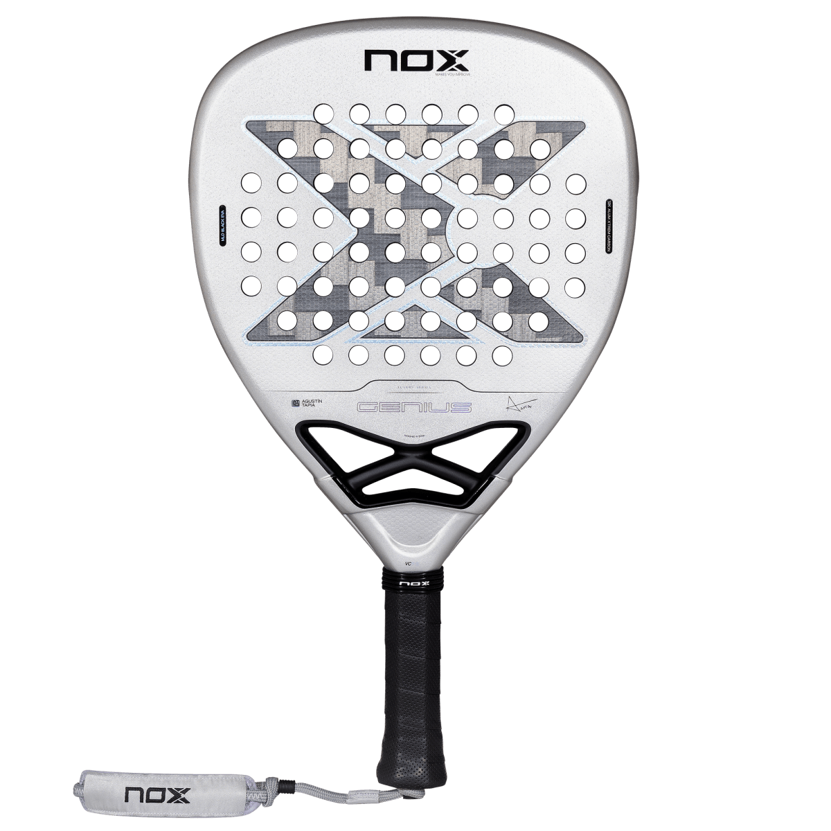 Raquette de padel Nox Genius Attack 12K Alum Xtrem by Agustín Tapia 2027