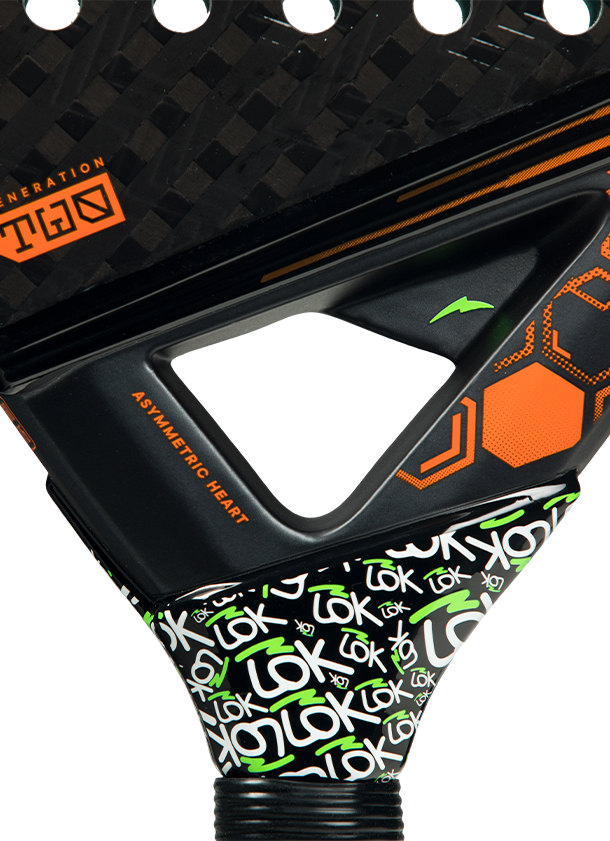 Raquette de padel Lok Carb-On Hype Gen 2 2026 – vue 4