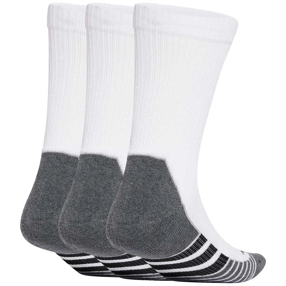 Lot de 3 paires de chaussettes de padel Adidas PRF CRW Blancs – vue 2