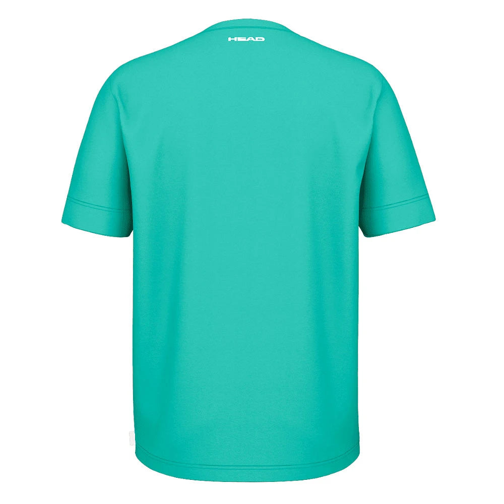 T-shirt de padel Head Slice II Turquoise