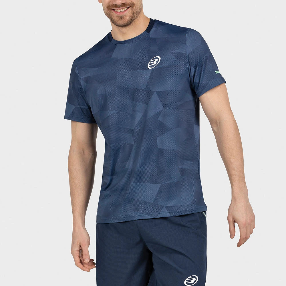T-shirt de padel Bullpadel Manin Bleu