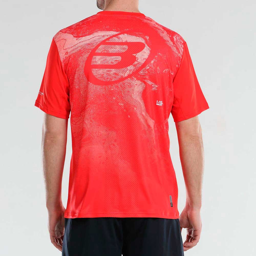 T-shirt de padel Bullpadel Nuco Cerise – vue 3