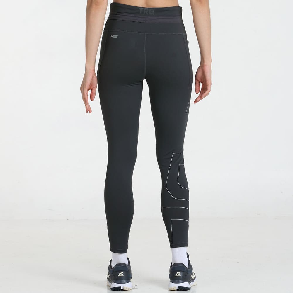 Legging de padel Bullpadel Zalea Gris – vue 3