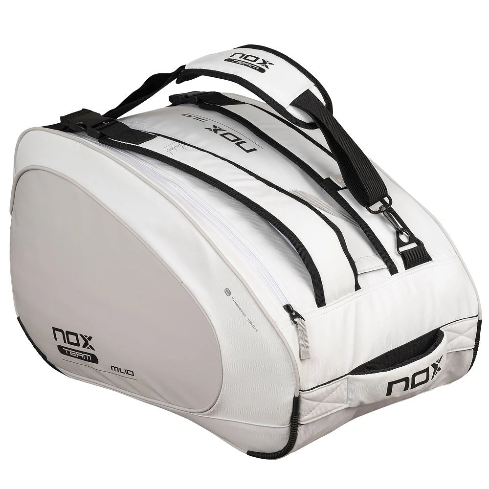 Sac à raquettes Nox ML10 Team Blanc – vue 3