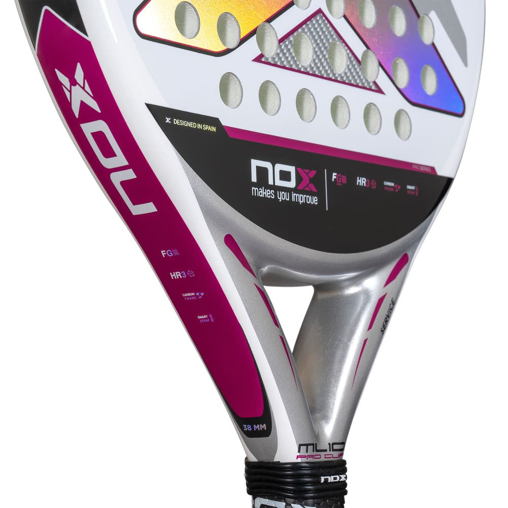 Raquette de padel Nox ML10 Pro Cup Silver 2025 – vue 6