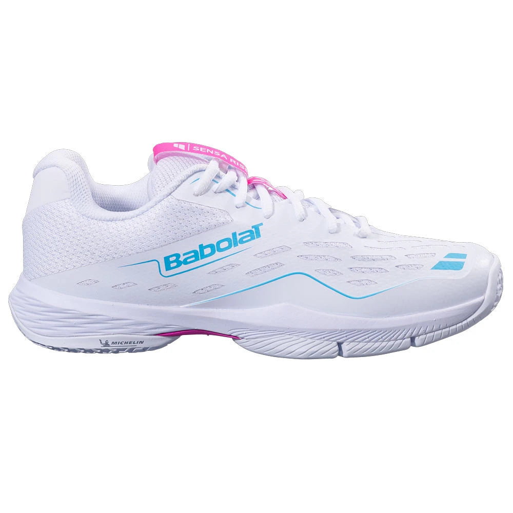 Chaussures de padel Babolat Sensa Rise W White