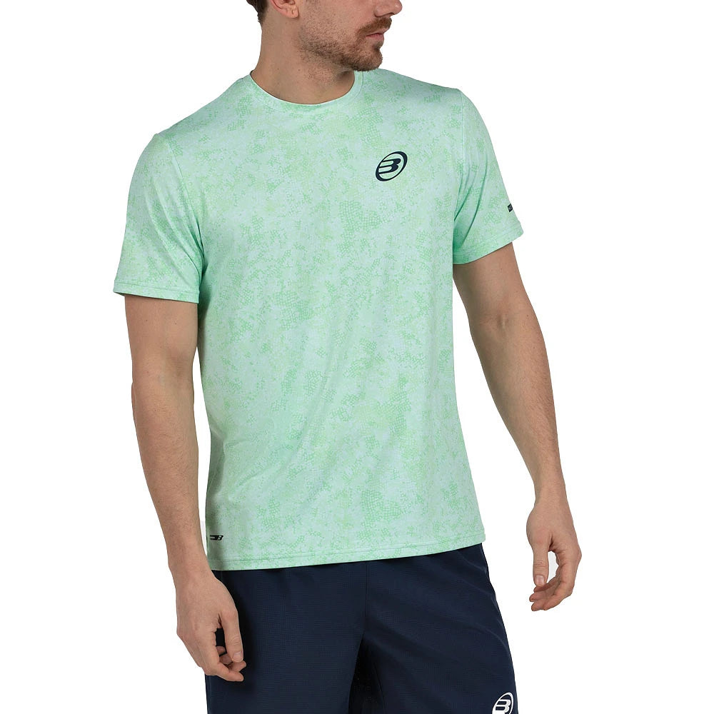 T-shirt de padel Bullpadel Masana Vert – vue 3