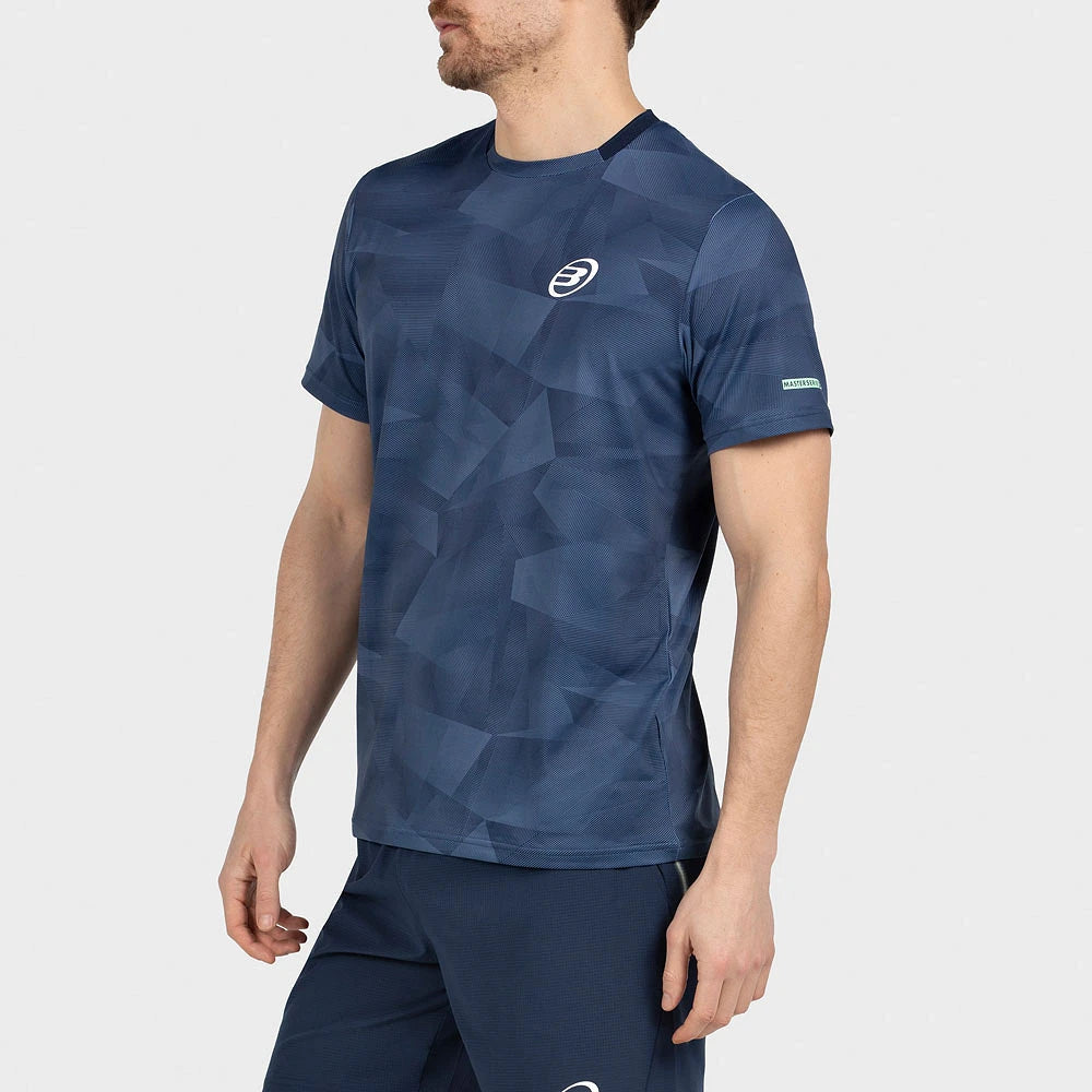 T-shirt de padel Bullpadel Manin Bleu – vue 2