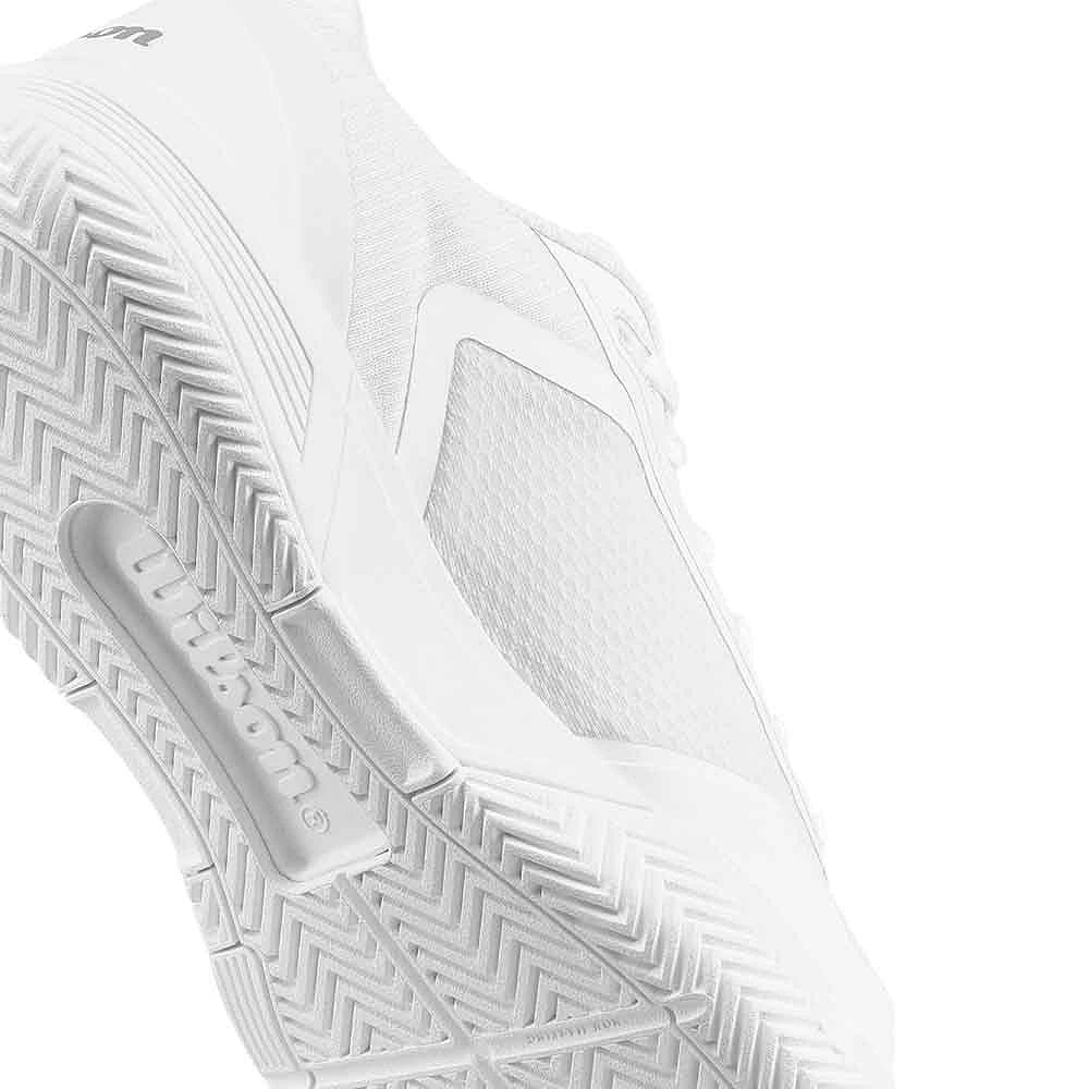 Chaussures de padel Wilson Courtglide White/Silver Woman – vue 3
