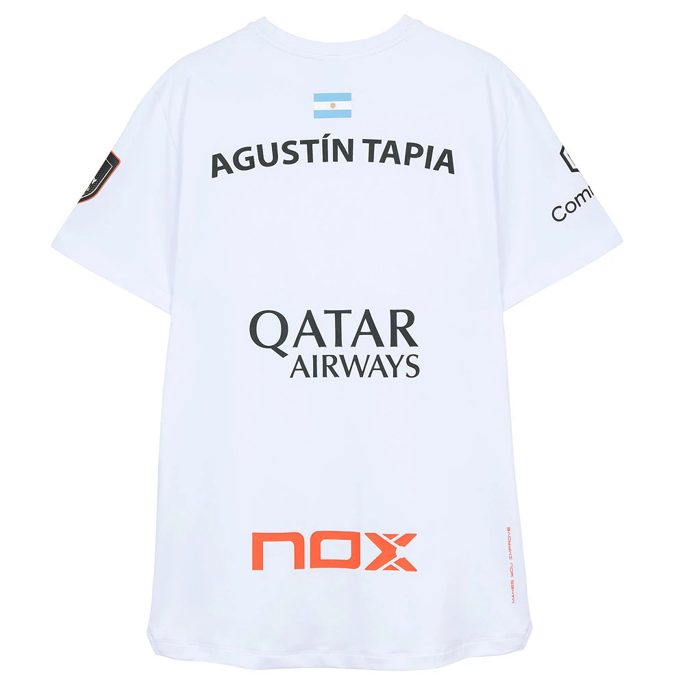 T-shirt de padel Nox AT10 Sponsors 25