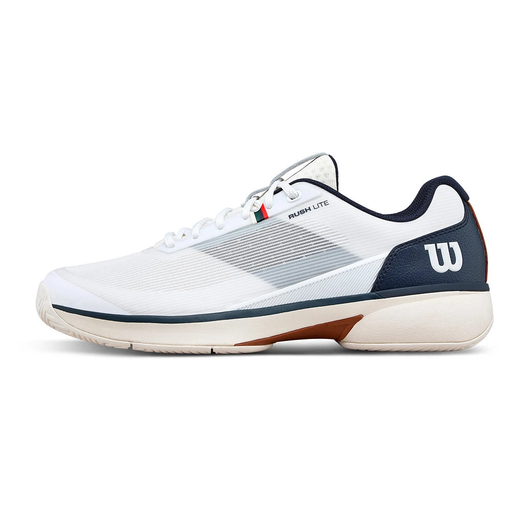 Chaussures de padel Wilson Rush Lite 5 CLC White/Navy