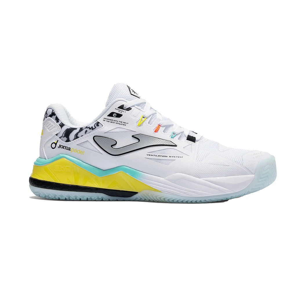 Chaussures de padel Joma Spin Men 2602 Blanc