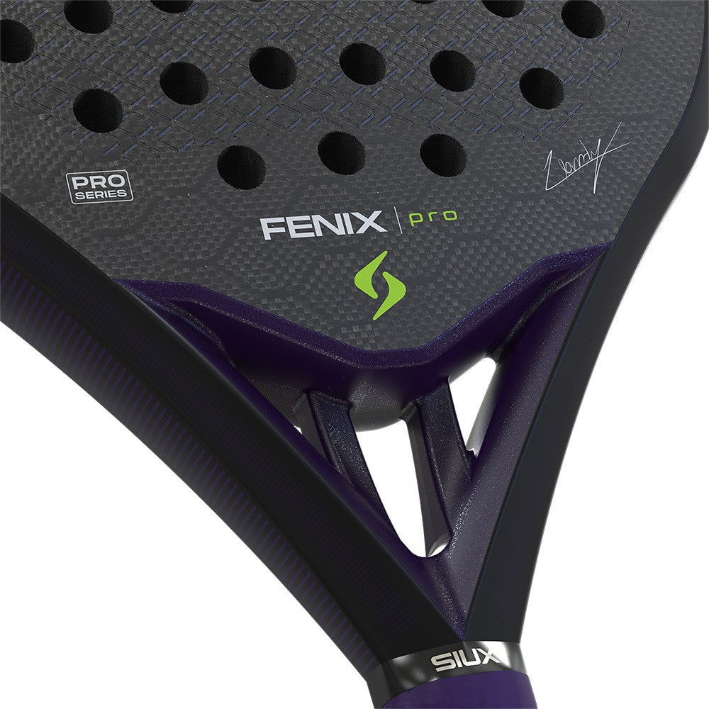 Raquette de padel Siux Fenix Pro 2026 Black – vue 4