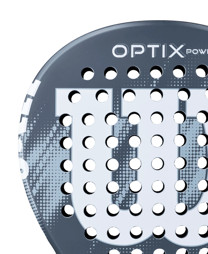 Raquette de padel Wilson Optix V2 Power Blue – vue 4