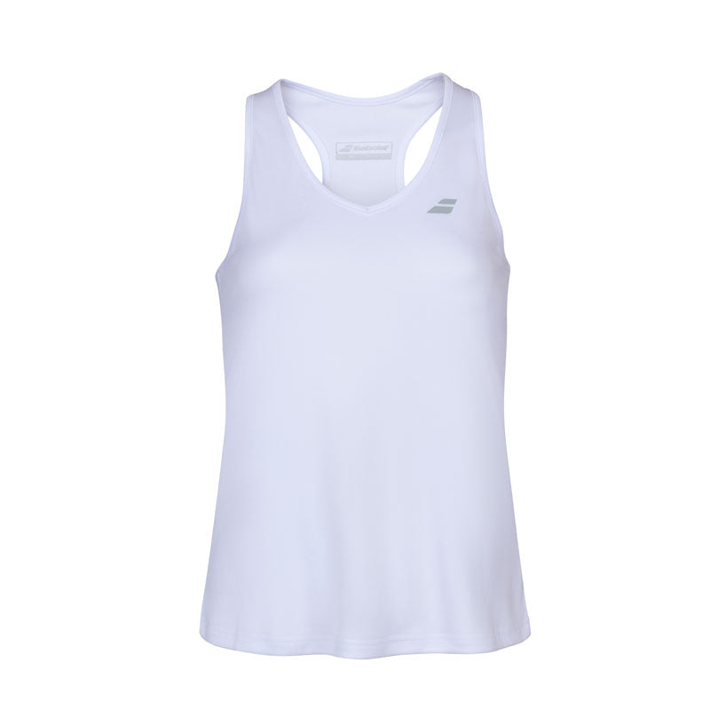 Top de padel Babolat Play White – vue 3