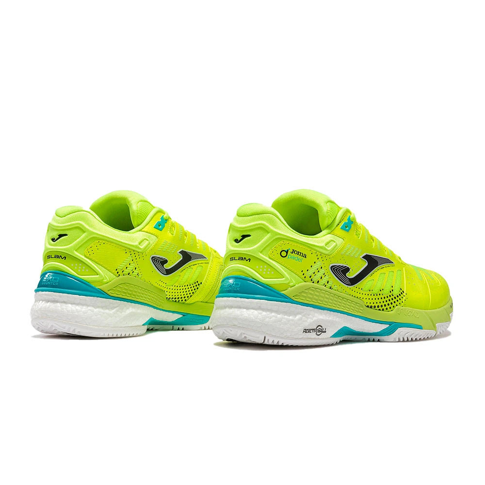 Chaussures de padel Joma Slam Classic 2609 Jaune Fluo – vue 3