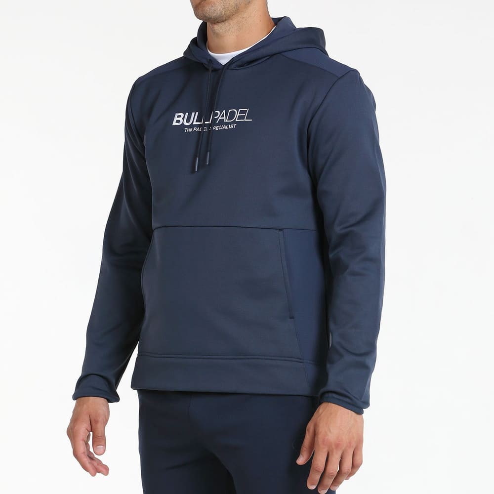 Sweat de padel Bullpadel Yambo Bleu – vue 2