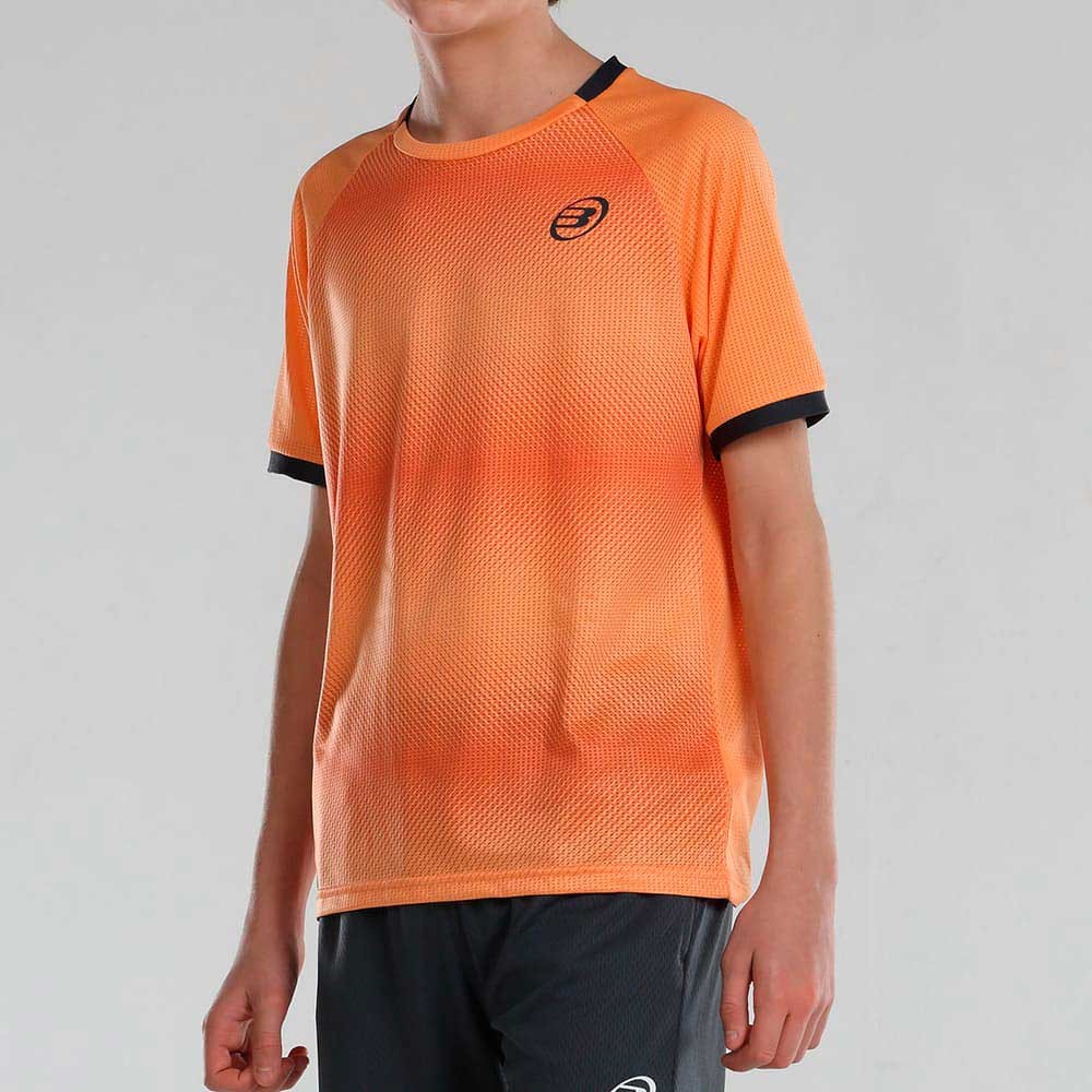 T-shirt de padel Bullpadel Actua Jr. Orange – vue 2
