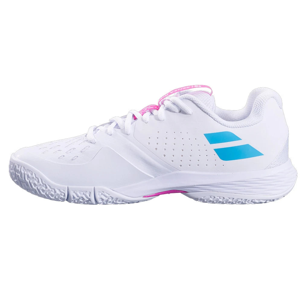 Chaussures de padel Babolat Sensa Rise W White – vue 4