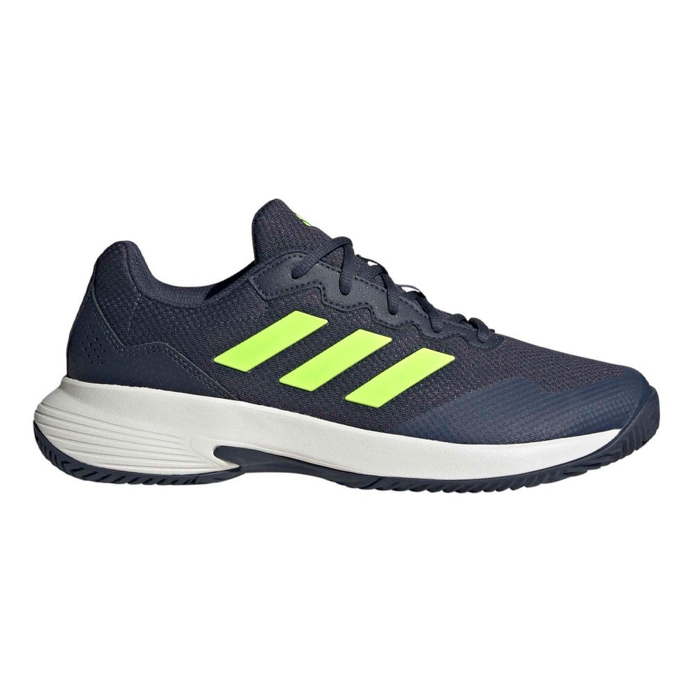 Chaussures de padel Adidas Gamecourt 2 M Blue/Lemon