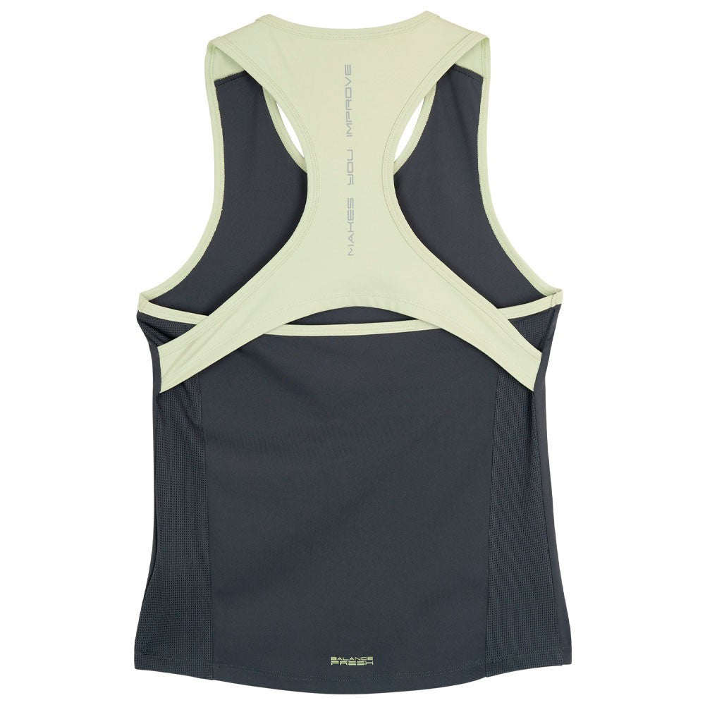 T-shirt de padel Nox Pro Charcoal Grey W – vue 2
