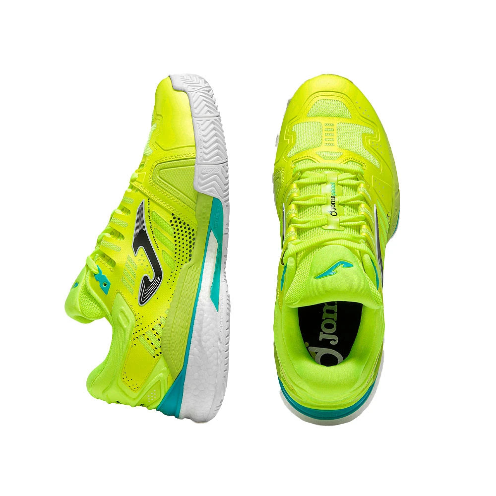 Chaussures de padel Joma Slam Classic 2609 Jaune Fluo – vue 2