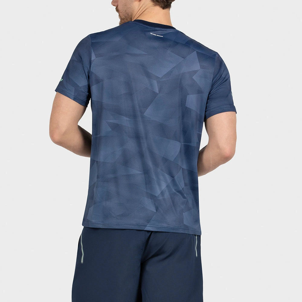 T-shirt de padel Bullpadel Manin Bleu – vue 4