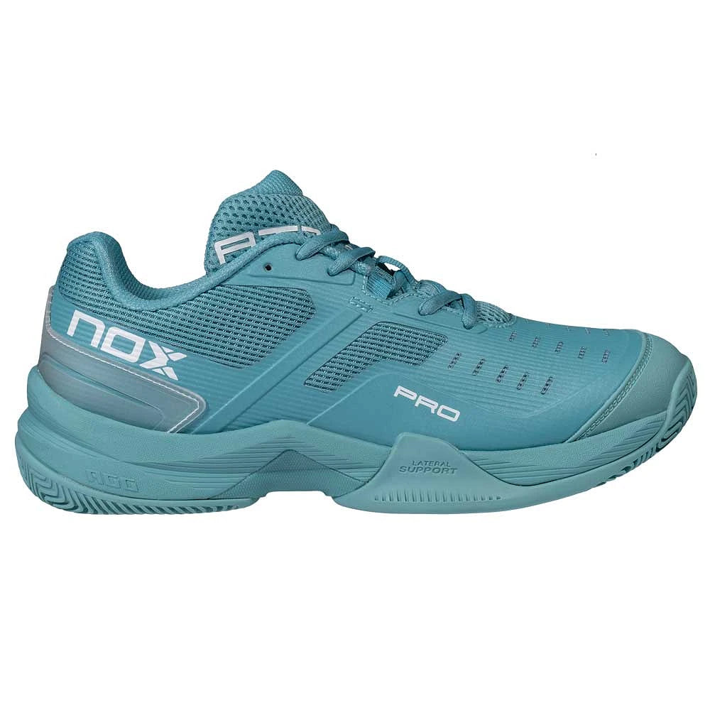 Chaussures de padel Nox AT10 Prp Turquoise/White 26