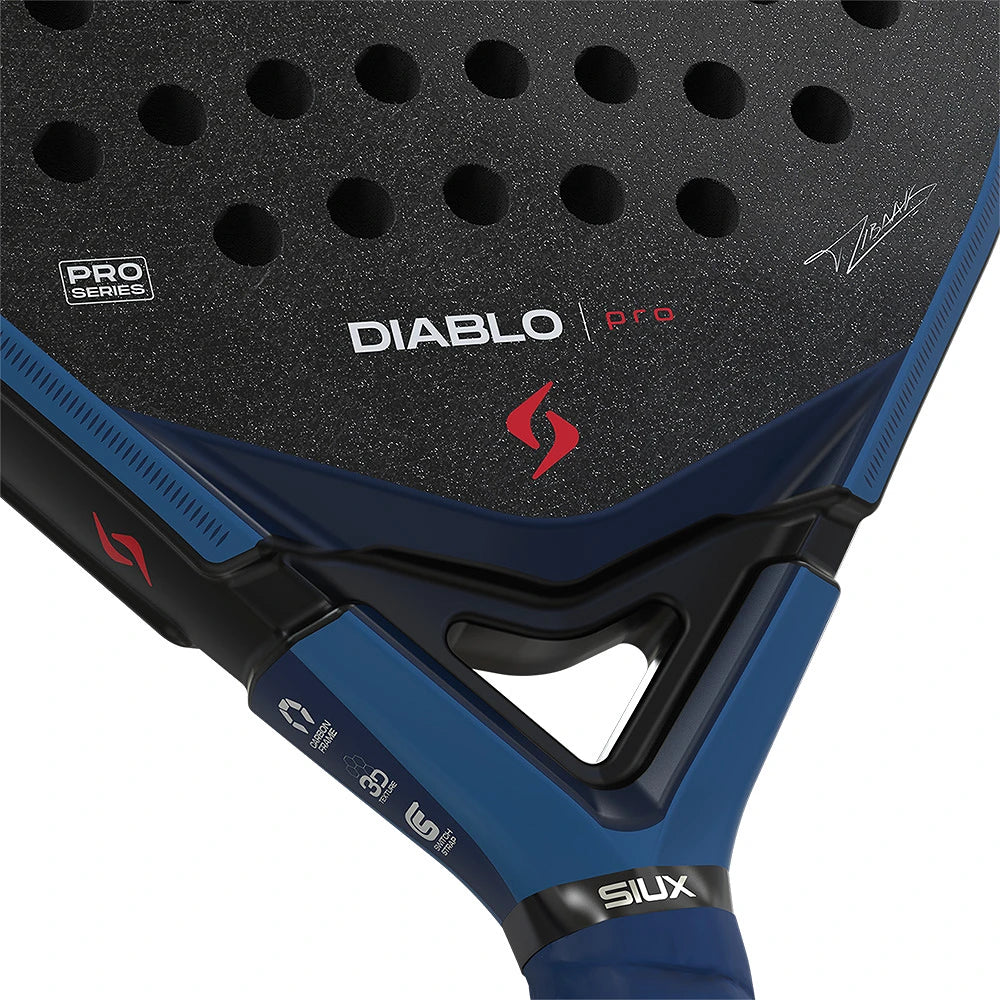 Raquette de padel Siux Diablo Pro Royal Blue 2026 – vue 5