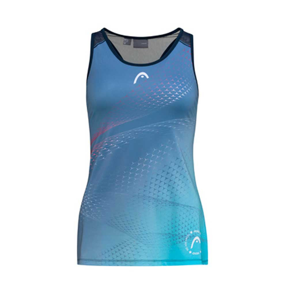 Top de padel Head Play Tech Blue