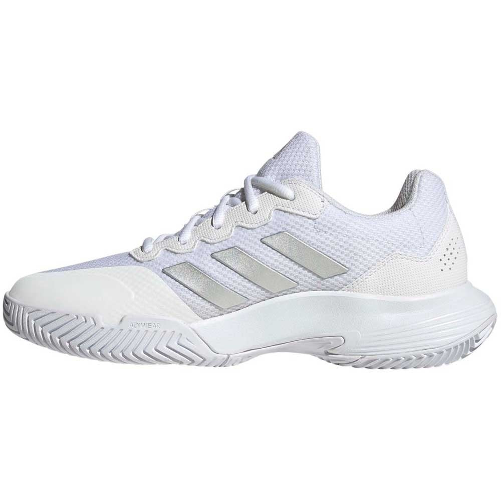 Chaussures de padel Adidas Gamecourt 2 W White – vue 4